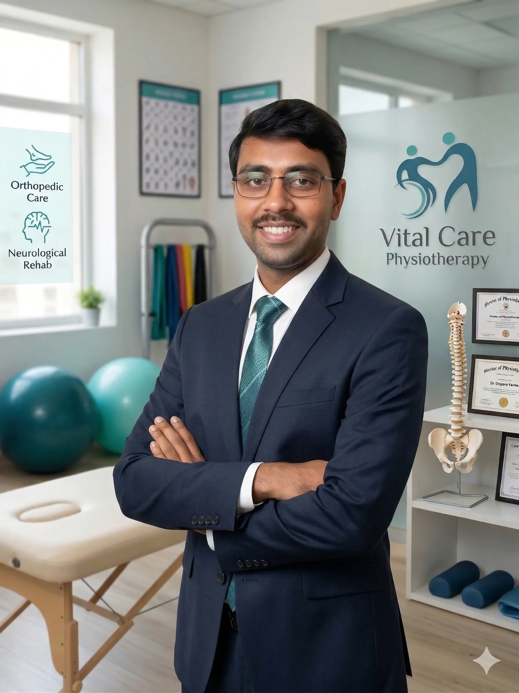 Dr. Divyans Verma - Chief Physiotherapist